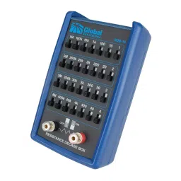 GLOBAL SPECIALTIES Decade Box, Resistance, 1Ohm-11Mohm, RDB-10-38