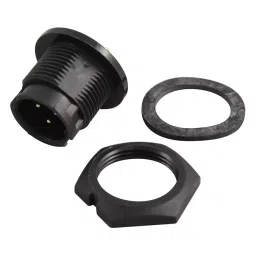 SWITCHCRAFT/CONXALL Circular Connector Plug, Size 20, 3 Position, Panel, 7282-3PG-300-image-5