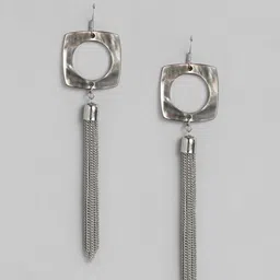 justpeachy Silver-Plated Quirky Drop Earrings-picture-41