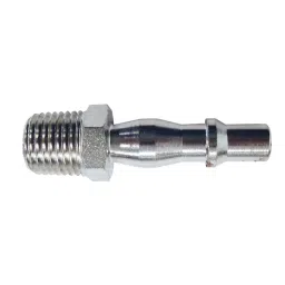 RS PRO Nickel Plated Steel Male Coupler Nipple, BSPT 1/4 in Male Threaded Model No 2351081-image-50