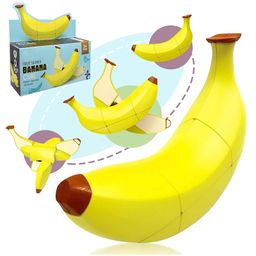 Toyshine Banana Shaped Magic Speed Cube - Yellow-image-58