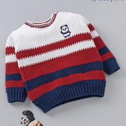 Babyoye 100% Cotton Full Sleeves Colour Blocked  Pullovers   -Multicolour-image-74