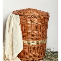 HABEREINDIA Wicker Laundry Baskets With Lid - Small-picture-22
