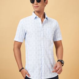BYFORD by Pantaloons Men Spread Collar Multi Striped Cotton Casual Shirt-image-1