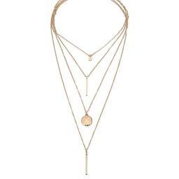 Vembley Gold-Plated Layered Necklace-picture-6