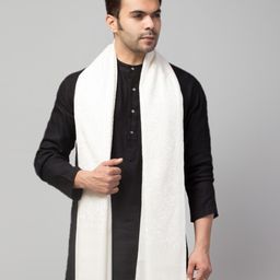 Tweedle Men Embroidered Stole-image-37