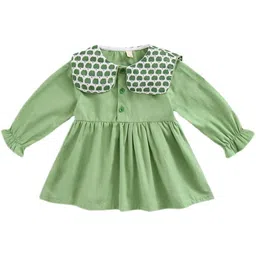 StyleCast x Revolte Girls Puff Sleeves A-Line Dress-20