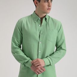 Banana Club Men Classic Slim Fit Opaque Casual Shirt-image-65