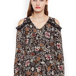 Oxolloxo Women Black Printed Top-image-34