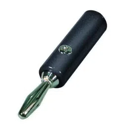 MCM BLACK INSULATED BANANA PLUG, 27-520-19