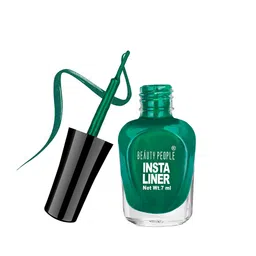 Beauty People Long Lasting Insta Liquid Eyeliner-7ml-Green-34