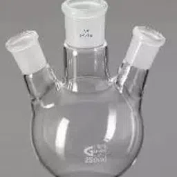 Glassco 1000 ml Round Bottom Flask With 3 Angular Neck 060.202.17-0
