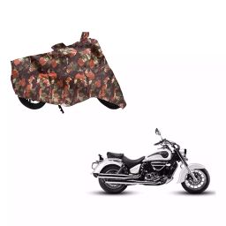 Auto Pearl Waterproof Two Wheeler Cover For Hyosung ST7 (Green & Multi Color)-image-24