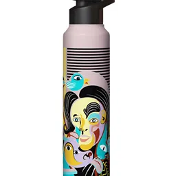 Speedex Pink Single Stainless Steel Printed Water Bottle-image-48