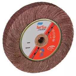 Norton 150x25x31.75 mm 400 Grit SpitFire Flap Wheel, R265-image-38