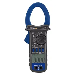 Beetech True-RMS Digital Clamp Multimeter 4000 Display Count 1000 V DC 52 mm Jaw Opening, B-6046-44