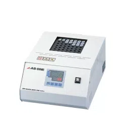 AS ONE Dry Block Bath / Aluminum Block Suitable for Block Test Tube Φ30 mm, 1-7554-20-6