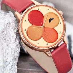 DOUBLERUN Women Dial & Leather Straps Analogue Multi Function Watch H05NMT-560-image-14