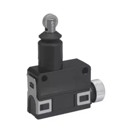 Azbil Compact Horizonal Limit Switch 11.8 N Boot Seal Roller Plunger-No Resin Filling 5 m Cable Length, SL1-BAG5-2
