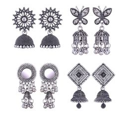 Sangria Alloy Silver-Plated Earrings-image-13