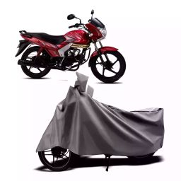 Auto Pearl Two Wheeler Cover with Bag for Mahindra Centuro XT, Silver-image-42