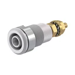 Staubli SOCKET, 4MM, SHROUDED, WHITE, PK5, 23.3020-29 (Pack of 5)-picture-20