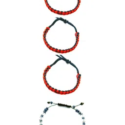 Dynamic Retail Global Set of 4 Multistrand Bracelet-image-48
