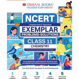 Oswaal  NCERT Exemplar (Problems - solutions) Class 11 Chemistry Book For 2024 Exam-12
