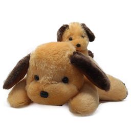 Tickles Adroable Lying Dog with Baby Stuffed Soft Plush Animal Toy for Kids Baby Boys & Girls Birthday Gifts (Size: 20 cm Color: Brown)-17