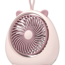 COZY VIBES Multi-function Rechargeable Mini Fan Portable Desktop Rechargeable Table Fan - PACK OF 1 - COLOR MAY VARY image 2