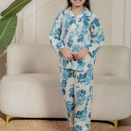 Stuffie Land Girls Printed Shirt With Trousers Clothing Set-image-56