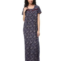 KOVIRA Printed Maxi Nightdress-image-69