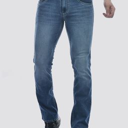 Numero Uno Men Bootcut Mid-Rise Light Fade Stretchable Jeans-picture-4