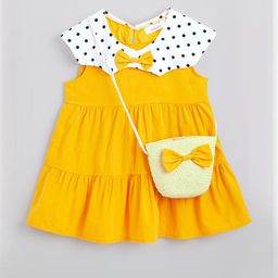 Hopscotch Girls Cotton Printed Dresses-picture-36