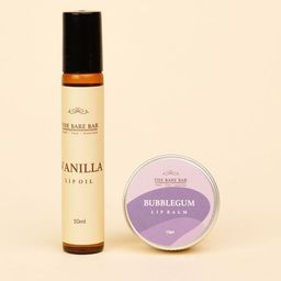 The Bare Bar Set Of 2 Bubble Gum Lip Balm & Vanilla Lip Oil - 10 g Each-13