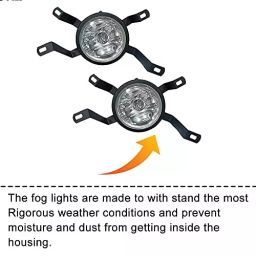 Auto Pearl Fog Lamp Lights Compatible For Maruti Suzuki Zen Estilo Old (Set of 2 Pcs) image 3