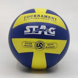 STAG GLOBAL Printed Smooth Tournament Volley Ball-4
