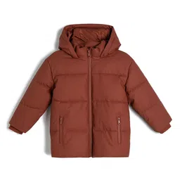 Koton Boys Solid Hooded Padded Jacket-picture-13