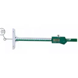 Insize 200 mm Digital Depth Gauge Round Depth Type 1148-200-11