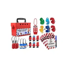 Asian Loto Group Lockout Tagout Box Kit For Electrical Safety, ALC-SKT 3-46