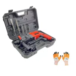 Walkers Hammer Impact Drill Machine kit with Gloves WKCB124-14