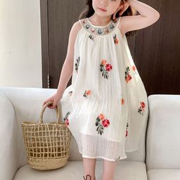 LULU & SKY Floral A-Line Dress-picture-9