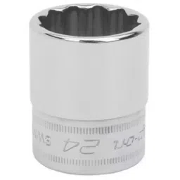 Blue-Point Drive Size 12.7 mm (1/2 Inch) 12 Point Double Hex Socket, Size 21 mm, BLPDM1221-image-4