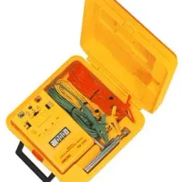 KUSAM-MECO KM 1520 Earth Tester Resistance Range 0 to 2000 ohms-9