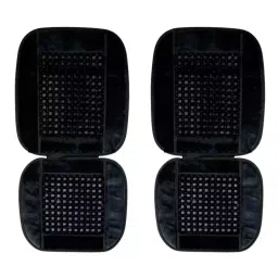 Auto Pearl BSB2C156 Polyester, Cotton Vehicle Seating Pad For Fiat Uno Black, 2 pc-picture-17