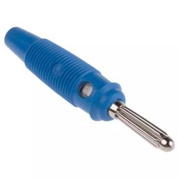 HIRSCHMANN TEST AND MEASUREMENT Banana Plug Blue male 4 mm Connector Solder Termination 30A 30 V AC 60V DC Nickel, 930727102 (Pack of 500)-image-87