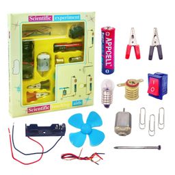 FunBlast Science Experiment Kit with Motor Fan Toy for Kids  Random Color-31