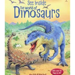 Usborne See Inside The World Of Dinosaurs by  Alex Frith - English-3