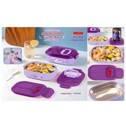 ARCADE TOYS Unicorn Theme Lunch Box for Kids(700 ml) - Purple-12