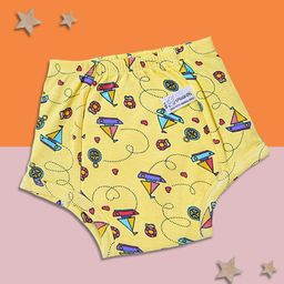 Snugkins Reusable Potty Training Pants/Underwear for Babies Pack of 1 , Small - Yellow-19